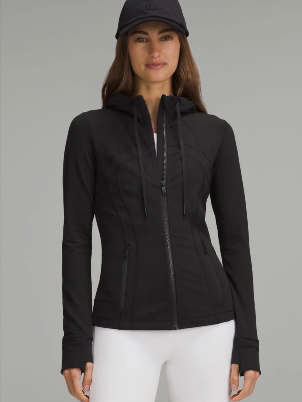 NWOT Lululemon Define jacket hooded Nulu black size 6 hooded